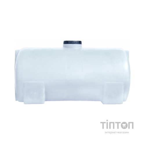 Ємність для води Пласт Бак горизонтальна харчова 150 л біла (2105)