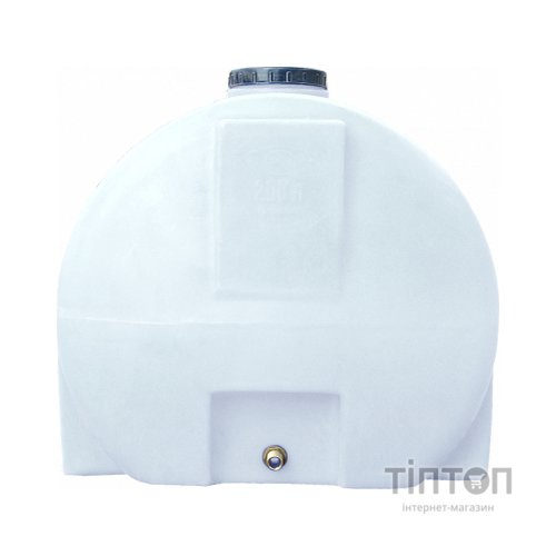 Ємність для води Пласт Бак горизонтальна харчова 200 л біла (2106)