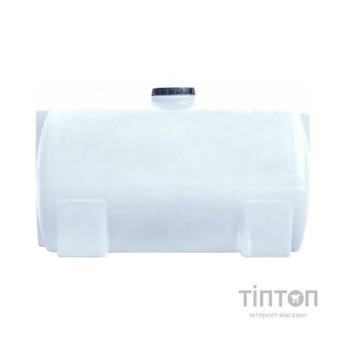 Ємність для води Пласт Бак горизонтальна харчова 200 л біла (2106)