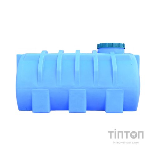 Ємність для води Пласт Бак горизонтальна харчова 750 л синя (12466)