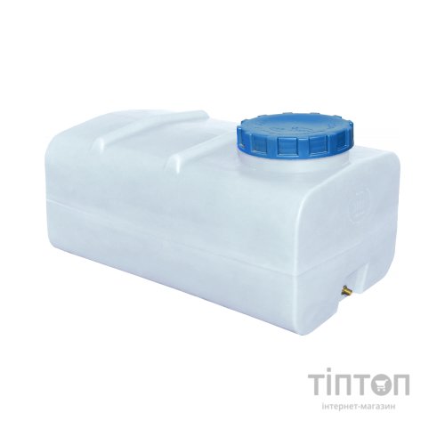 Ємність для води Пласт Бак квадратна харчова 300 л прямокутна біла (823)