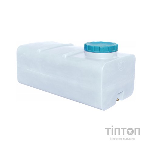 Ємність для води Пласт Бак квадратна харчова 400 л прямокутна біла (824)