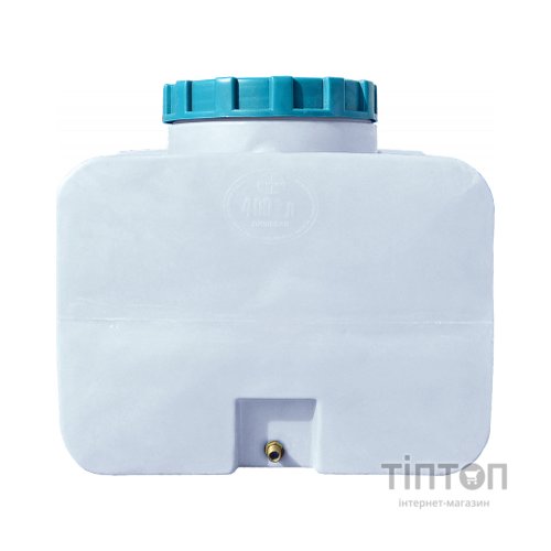 Ємність для води Пласт Бак квадратна харчова 400 л прямокутна біла (824)