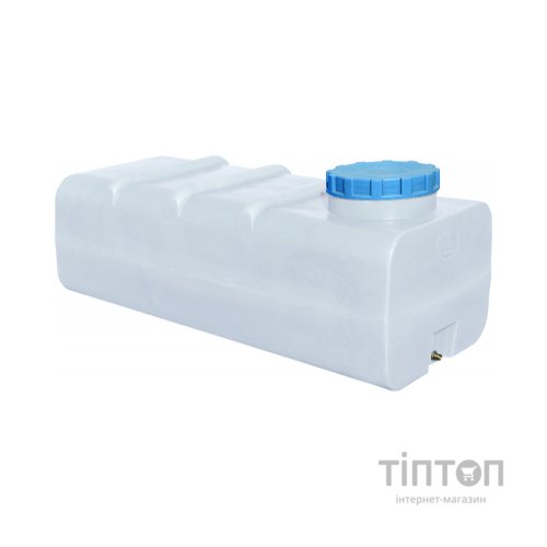 Ємність для води Пласт Бак квадратна харчова 500 л прямокутна біла (1409)