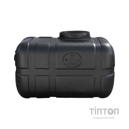 Ємність для води Пласт Бак квадратна не харчова 130 л прямокутна чорна видувна (5705)