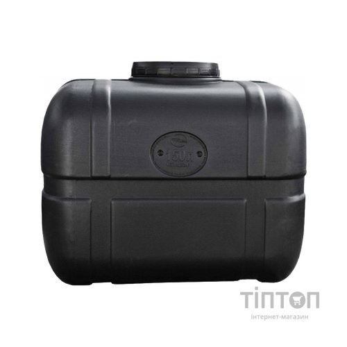 Ємність для води Пласт Бак квадратна не харчова 150 л прямокутна чорна видувна (5706)