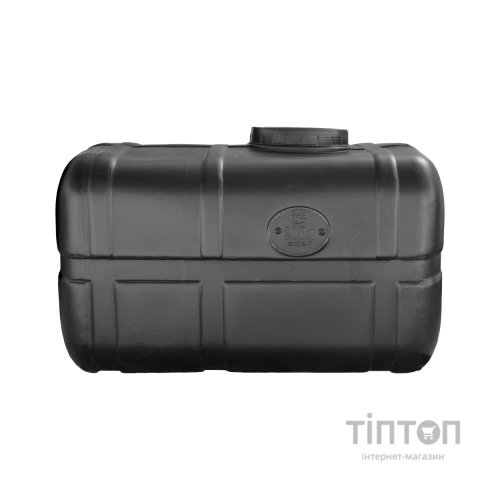 Ємність для води Пласт Бак квадратна не харчова 200 л прямокутна чорна видувна (5707)