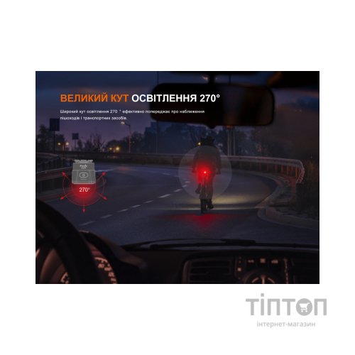 Задня велофара Fenix BC06R