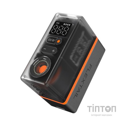 Задня велофара Flextail та міні насос 2 в 1 Tiny Tire Pump ACS, чорний (6975755966342)