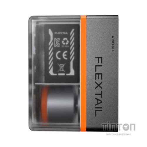 Задня велофара Flextail та міні насос 2 в 1 Tiny Tire Pump ACS, чорний (6975755966342)
