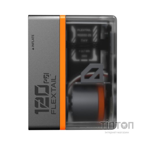 Задня велофара Flextail та міні насос 2 в 1 Tiny Tire Pump ACS, чорний (6975755966342)