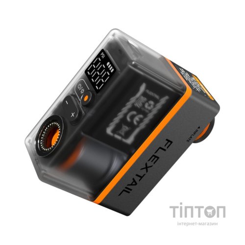 Задня велофара Flextail та міні насос 2 в 1 Tiny Tire Pump ACS, чорний (6975755966342)