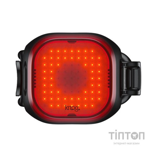Задня велофара Knog Blinder Mini Square Rear 30 Lumens Black (12984)