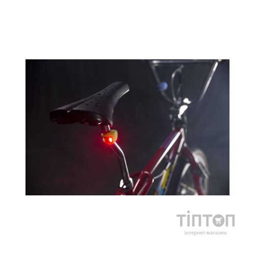 Задня велофара Knog Frog Strobe Rear 2.5 Lumens Black (11928)