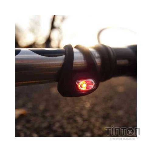 Задня велофара Knog Frog Strobe Rear 2.5 Lumens Black (11928)