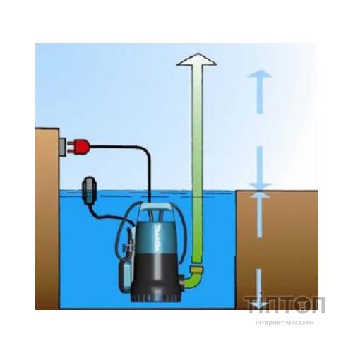 Заглибний насос Makita PF 0403 (PF0403)