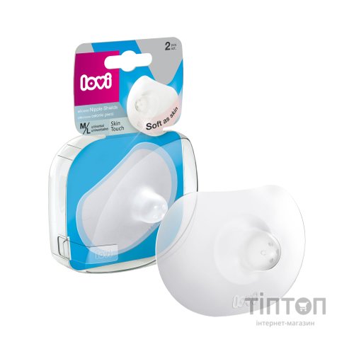 Захисна накладка на сосок Lovi Skin Touch 2 шт. M/L (5/606gb)