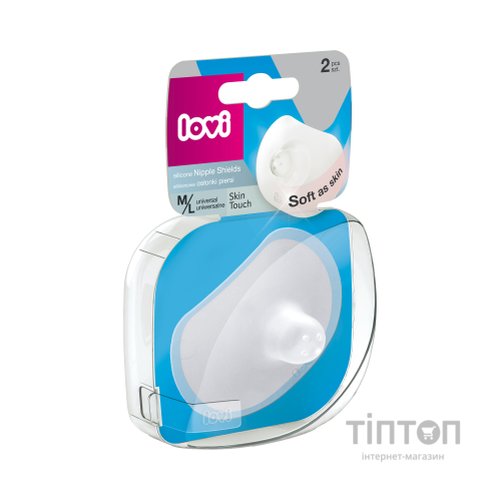 Захисна накладка на сосок Lovi Skin Touch 2 шт. M/L (5/606gb)