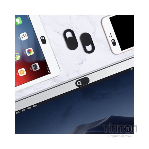 Захисна шторка для веб-камери ноутбука, телефона (наклейка) SampleZone (SZ-001)