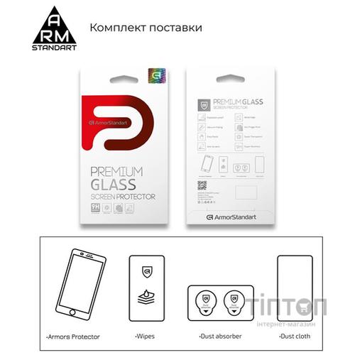 Скло захисне Armorstandart Full Glue TECNO POP 3 (BB2) Black (ARM57585)