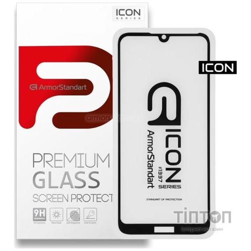 Захисне скло ArmorStandart Icon for Huawei Y6s 2019 - Full Glue Black (56135)