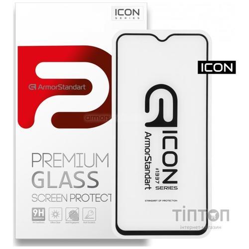 Захисне скло ArmorStandart Icon for Realme 5 Pro - Full Glue Black (56297)