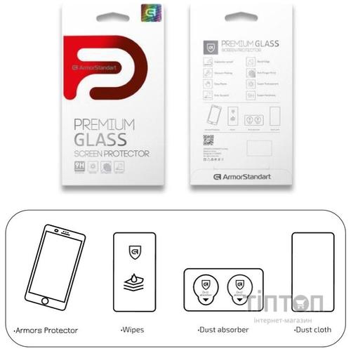Захисне скло ArmorStandart Pro for Huawei Y6 2019 - Full Glue Black (56671)