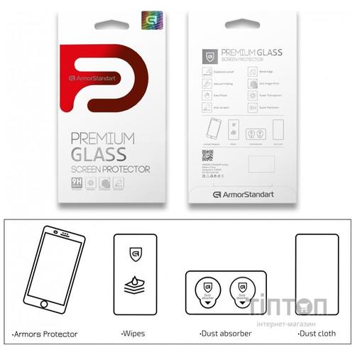 Захисне скло ArmorStandart Pro for OPPO A72 - Full Glue Black (ARM56650-GPR-BK)