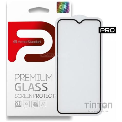 Захисне скло ArmorStandart Pro for Samsung A10s A107 2019 - Full Glue Black (55359)