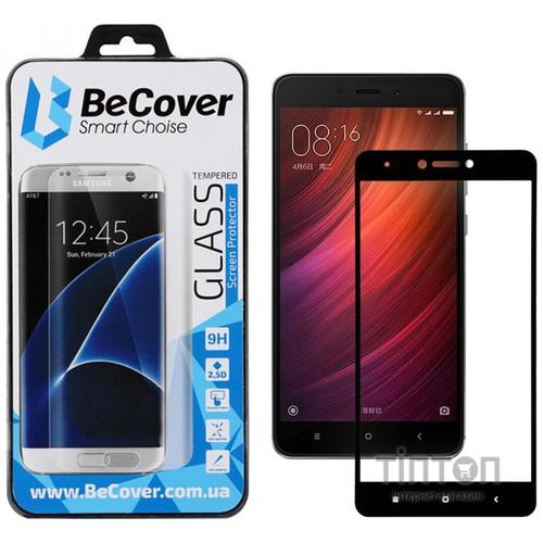 Скло захисне BeCover Xiaomi Redmi Note 4X Black (701166) (701166)