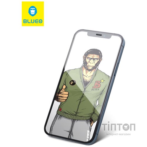 Захисне скло Blueo for iPhone 12 mini - Full Screen Black (NPB3-5.4)