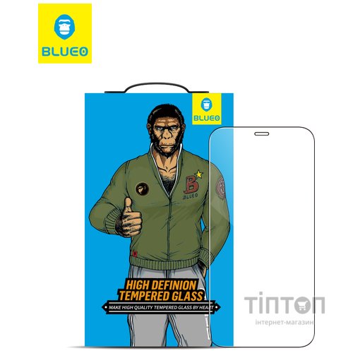 Захисне скло Blueo for iPhone 12 mini - Full Screen Black (NPB3-5.4)