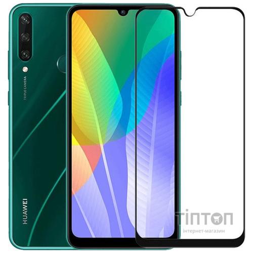 Скло захисне PowerPlant Full screen Huawei Y6p, Black (GL609482)