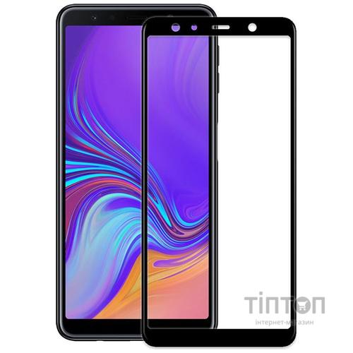 Скло захисне PowerPlant Full screen Samsung Galaxy A7 (2018), Black (GL606023)
