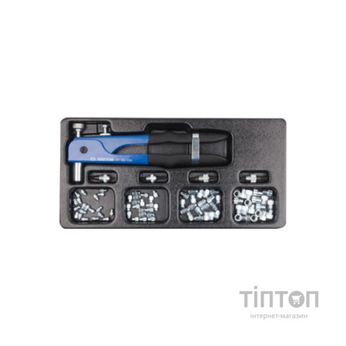 Заклепувальник KING TONY з набором заклепок 85шт. (21-30-09MR)