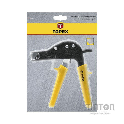 Заклепувальник Topex для гипсокартонных дюбелей (43E791)
