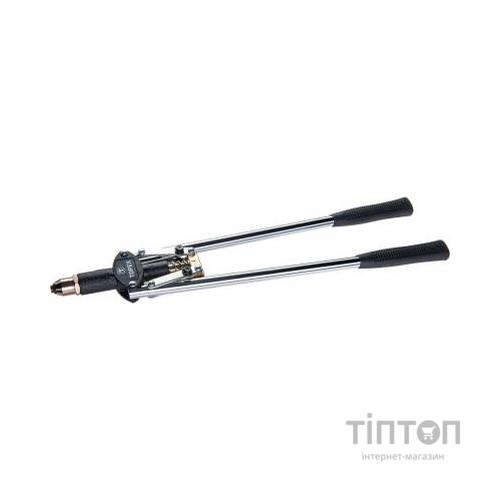 Заклепувальник Topex торцевой для заклепок алюминиевых 2.4, 3.2, 4.0, 4.8 мм (43E780)