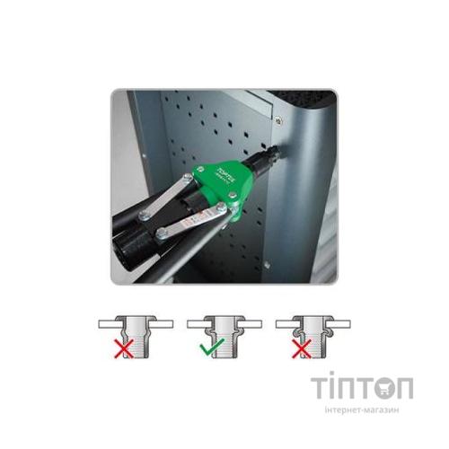 Заклепувальник Toptul для різьбових заклепок M5,M6,M8,M10,M12 (JBBB0512)