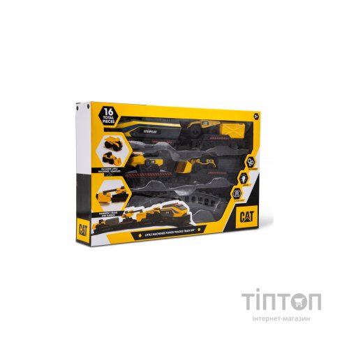 Залізниця Funrise CAT з міні-технікою Будівельний експрес (82949)