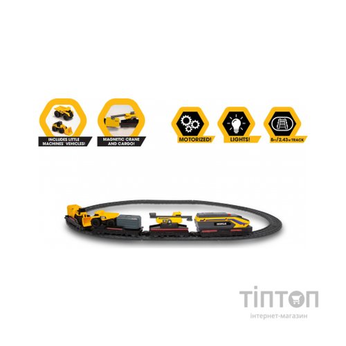 Залізниця Funrise CAT з міні-технікою Будівельний експрес (82949)