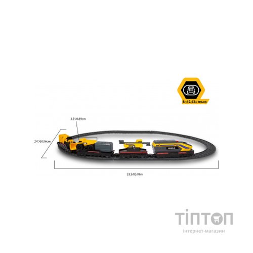 Залізниця Funrise CAT з міні-технікою Будівельний експрес (82949)