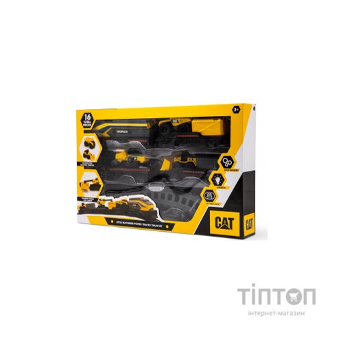 Залізниця Funrise CAT з міні-технікою Будівельний експрес (82949)