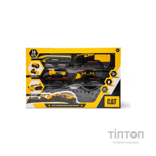 Залізниця Funrise CAT з міні-технікою Будівельний експрес (82949)