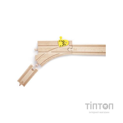 Залізниця Hape Набір для залізниці Y-подібні рейки з перемикачем 2 шт (E3781)