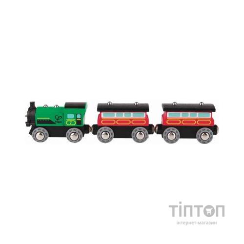 Залізниця Hape Пасажирський потяг 3 вагони (E3719)