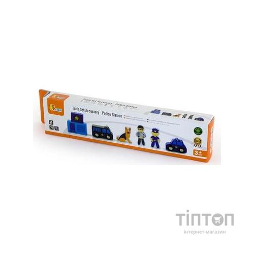 Залізниця Viga Toys Доп. набір до ж / д "Поліцейська дільниця" (50814)