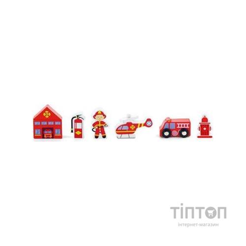 Залізниця Viga Toys Доп. набір до ж / д "Пожежна станція" (50815)