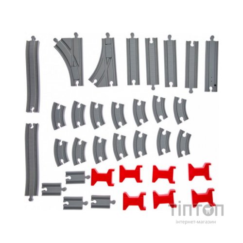 Залізниця ZIPP Toys Міський експрес 80 деталей, червоний (AU1885)