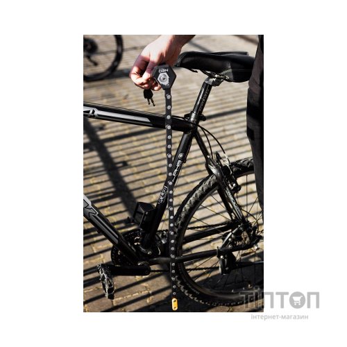 Замок велосипедний Neo Tools цинковий сплав + ABS пластик 78 см 0.62 кг (91-006)