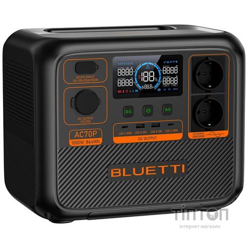 Зарядна станція BLUETTI AC70P 1000W (AC70P)